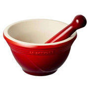 Le Creuset Le Creuset Stoneware Mortar & Pestle Cerise  