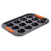 Le Creuset Toughened Nonstick Mini Muffin Tray Cake Pans Le Creuset   