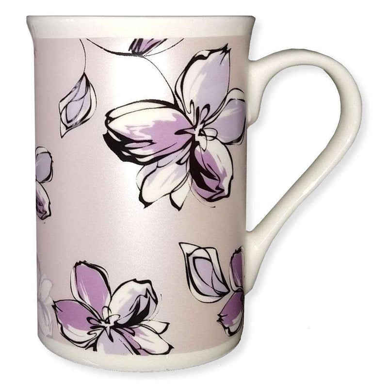 Lemontree Lemon Tree Flower Blossom Mug Lavender  