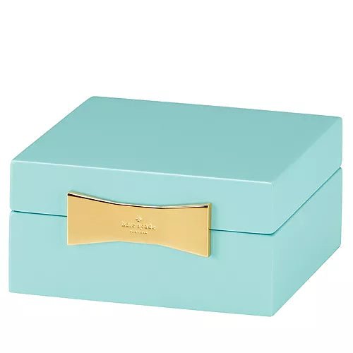 Lenox Kate Spade Garden Drive Lacquer Jewelry Box gift Lenox Turquoise  