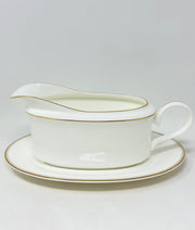 Mikasa Mikasa Century Gold Gravy Boat with Stand   