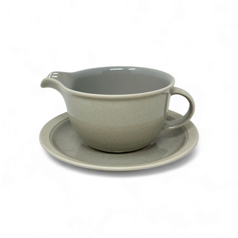 Mikasa Mikasa New Port Mist Gravy Boat  with Stand   