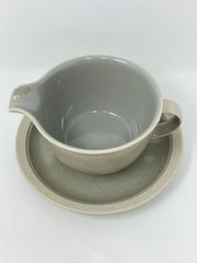 Mikasa Mikasa New Port Mist Gravy Boat  with Stand   