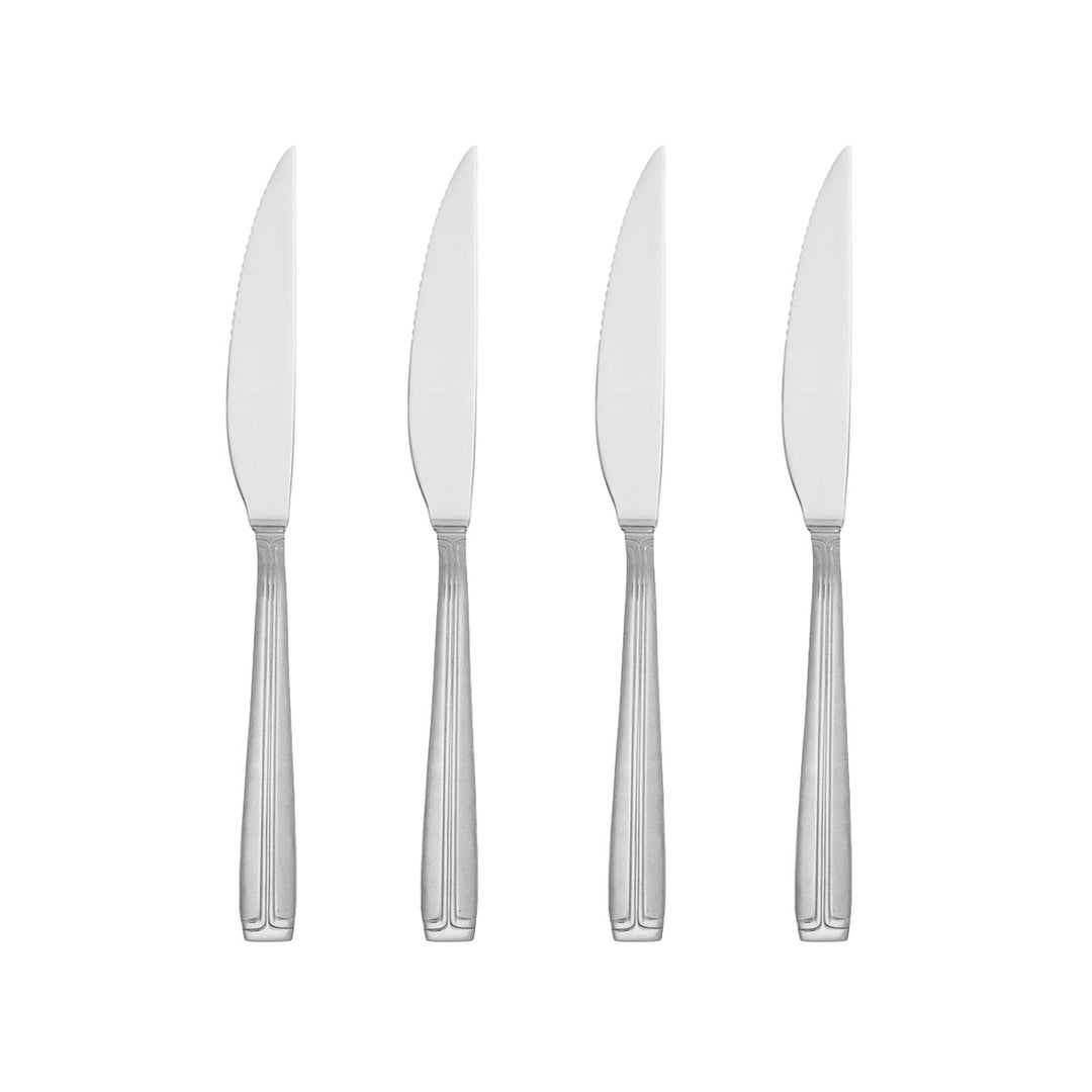 Mikasa Stainless Meridian Satin Steak Knife - Set of 4 - Kitchen Smart