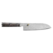 Miyabi Miyabi 5000MCD67 Black 7" (18cm) Santoku Knife   