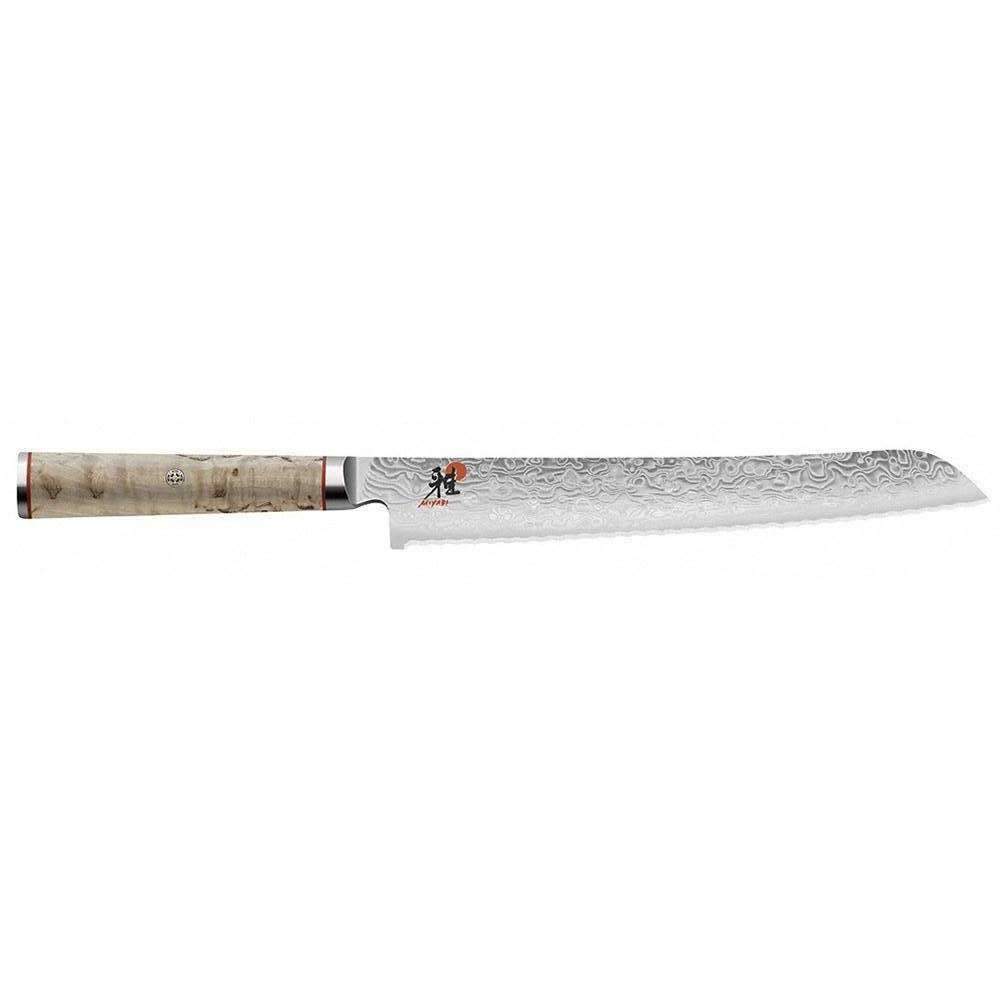 Miyabi 5000MCDB Birchwood 9" (22 cm) Serrated Bread Knife - Kitchen Smart