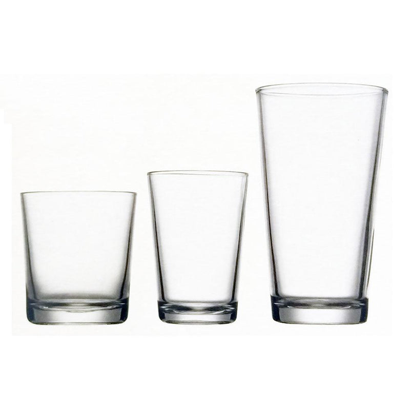 Moda Moda Lucia Casual Glasses - Set of 18   