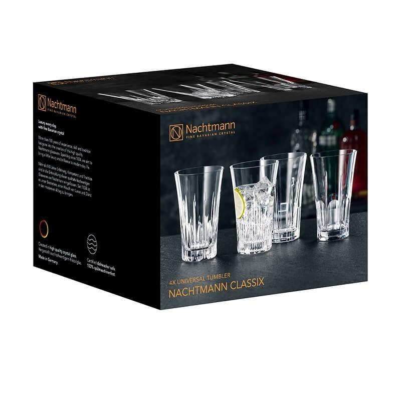 Nachtmann Nachtmann Classix Tumbler Glasses - Set of 4   