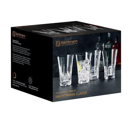 Nachtmann Classix Tumbler Glasses - Set of 4 Glassware Nachtmann   