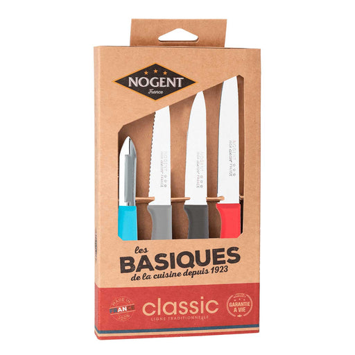 Nogent Kitchen Essential Polypropylene Knife Set - 4 Piece Knife Sets Nogent   