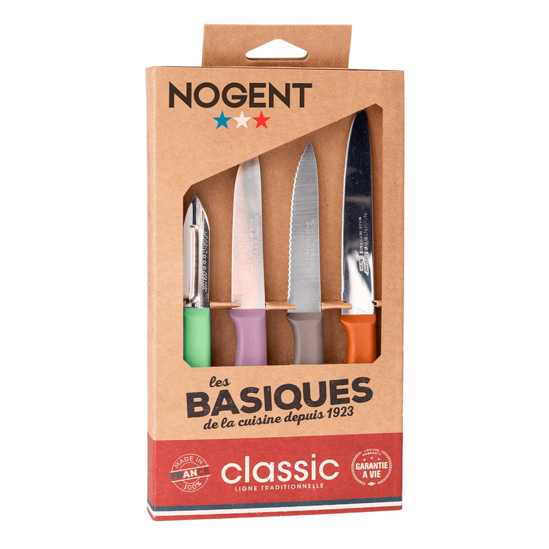 Nogent Nogent Kitchen Essential Polypropylene Knife Set - 4 Piece   