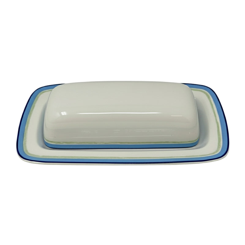 Noritake Noritake Ambience Java Blue Swirl Relish Tray   
