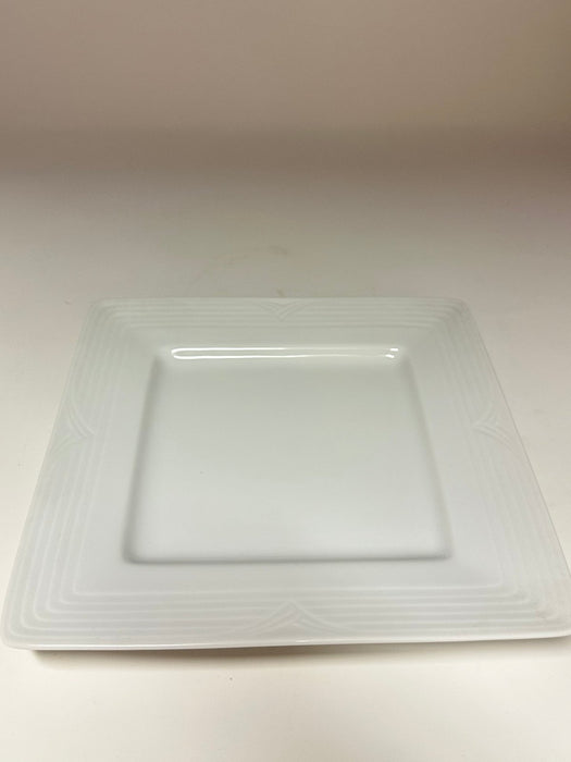 Noritake Arctic White Small Square Plate Plates Noritake   