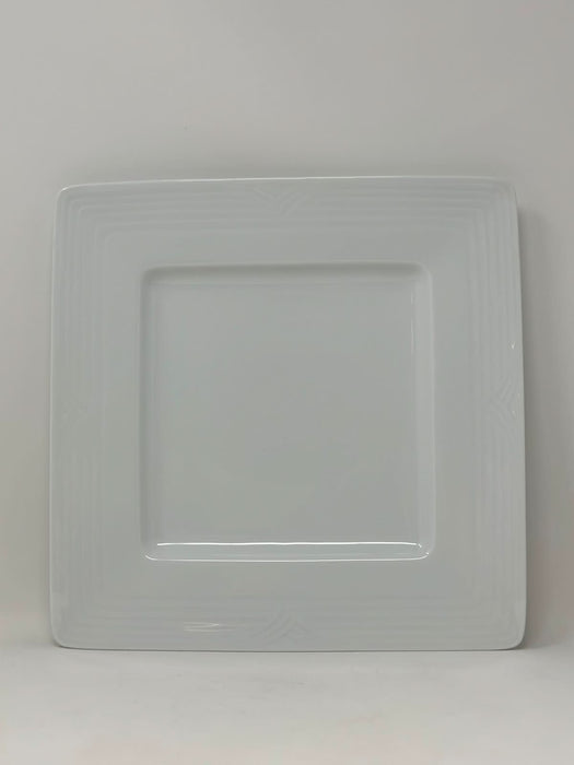 Noritake Arctic White Square Dinner Plate Large