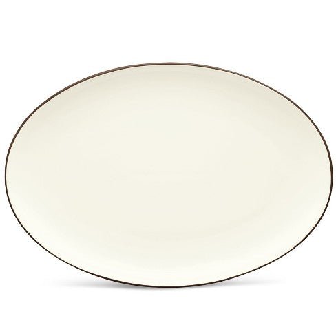 Noritake Colorwave Chocolate Oval Platter - Kitchen Smart