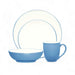 Noritake Colorwave Coupe 4-Piece Place Setting - Sky Blue Dinnerware Place Settings Noritake   