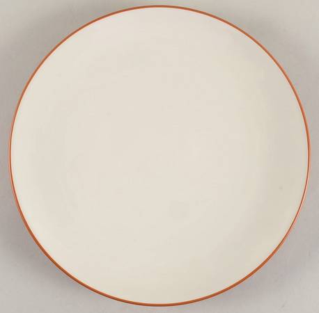 Noritake Colorwave Terra Cotta Coupe Dinner Plate Plates Noritake   