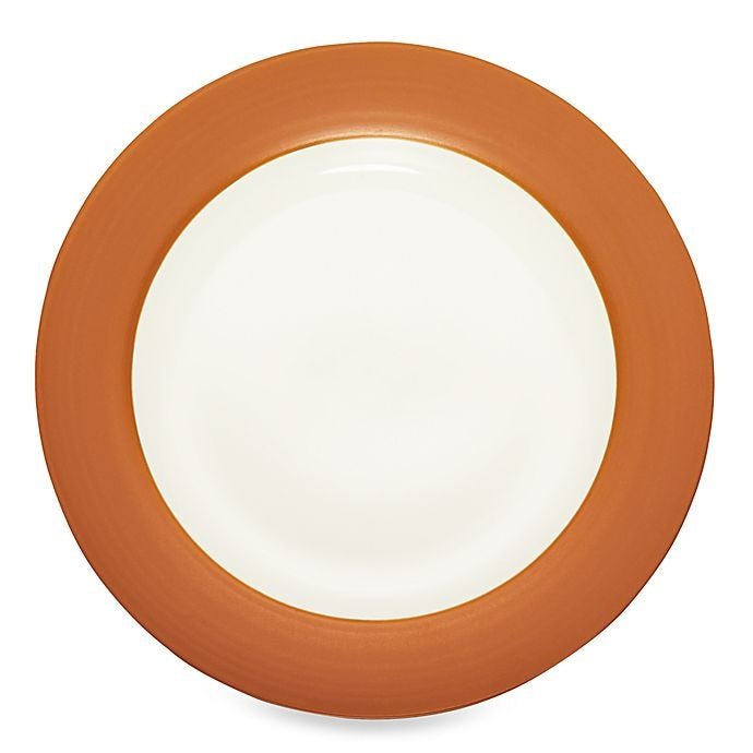 Noritake Colorwave Terra Cotta Rim Salad Plate Plates Noritake   