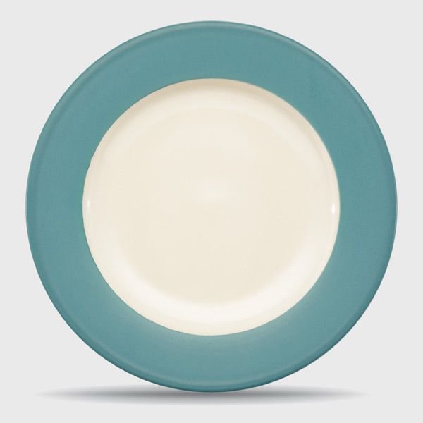 Noritake Noritake Colorwave Turquoise Rim Salad Plate   