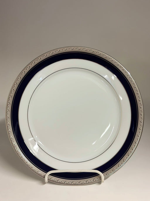 Noritake Crestwood Cobalt Platinum Dinner Plate Plates Noritake   
