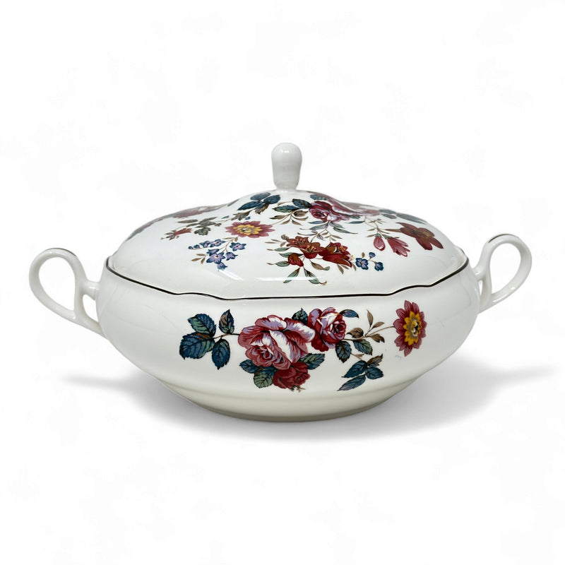 Noritake Noritake Damask Bouquet Covered Vegetable Bowl   