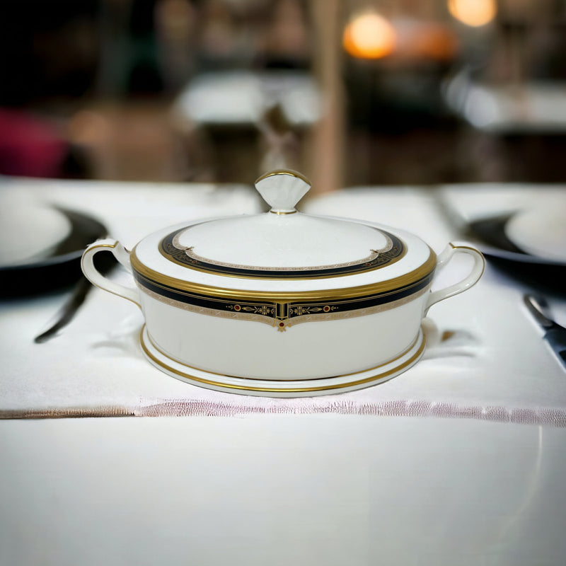 Noritake Noritake Gold and Sable Covered Vegetable   