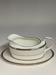 Noritake Noritake Silver Palace Gravy with Stand   