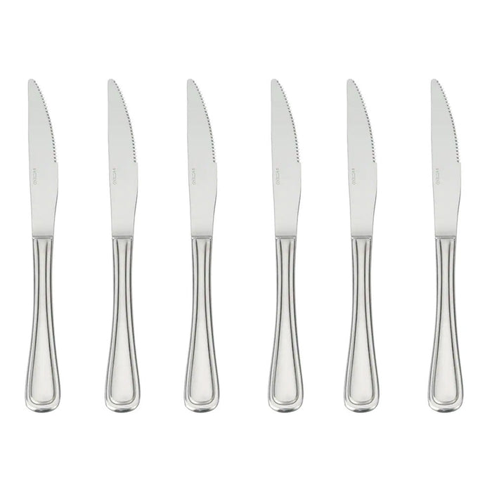 Oneida New Rim Stainless Steak Knife - Set of 6 Steak Knives Oneida   