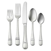 Oneida Oneida Satin Astragal Stainless 5 Piece Place Setting Flatware Set