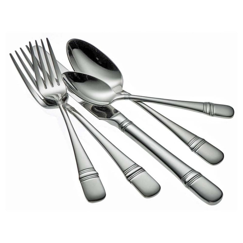 Oneida Oneida Satin Astragal Stainless 5 Piece Place Setting Flatware Set