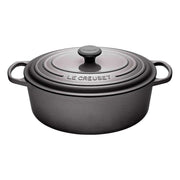 Le Creuset Le Creuset Signature Cast Iron 6.5 Qt (6.3L) Oval French Oven Oyster  