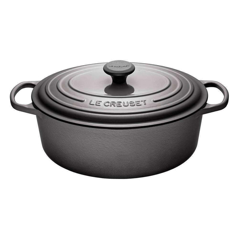 Le Creuset Le Creuset Signature Cast Iron 6.5 Qt (6.3L) Oval French Oven Oyster  