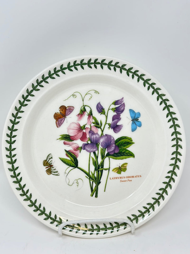 Portmeirion Portmeirion Botanic Garden Lathyrus Odoratus (Sweet Pea) Dinner Plate   