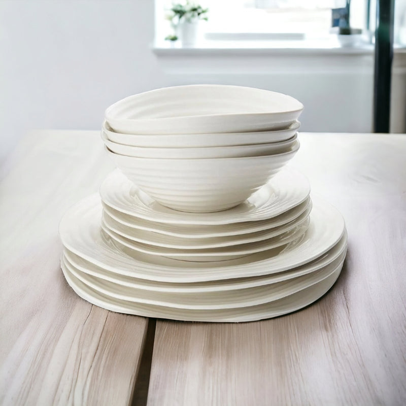 Portmeirion Portmeirion Sophie Conran White - 12 Piece Set   