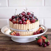 Portmeirion Portmeirion Sophie Conran White 12.75" (33cm) Footed Cake Plate Large   