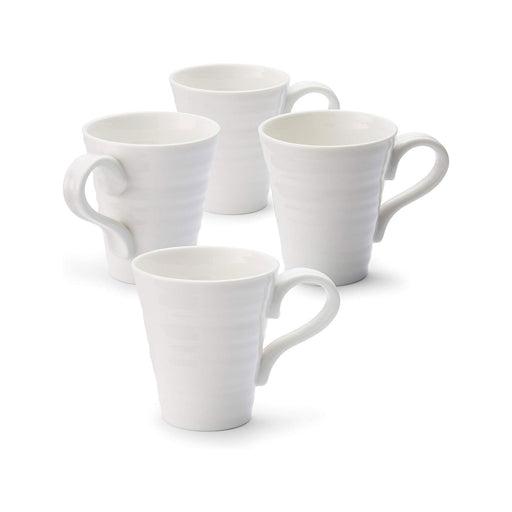 Portmeirion Sophie Conran White Mug - Set of 4 - Kitchen Smart