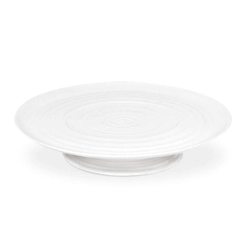 Portmeirion Portmeirion Sophie Conran White 12.75" (33cm) Footed Cake Plate Large   