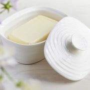 Portmeirion Portmeirion Sophie Conran White Covered Butter Dish   