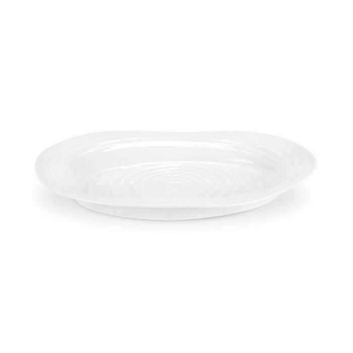 Portmeirion Sophie Conran White Medium 14.5" (37cm) Oval Platter Serving Platter Portmeirion   