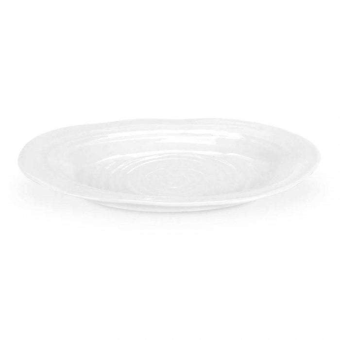 Portmeirion Sophie Conran White Small Oval Platter 11.5" Serving Platters Portmeirion   