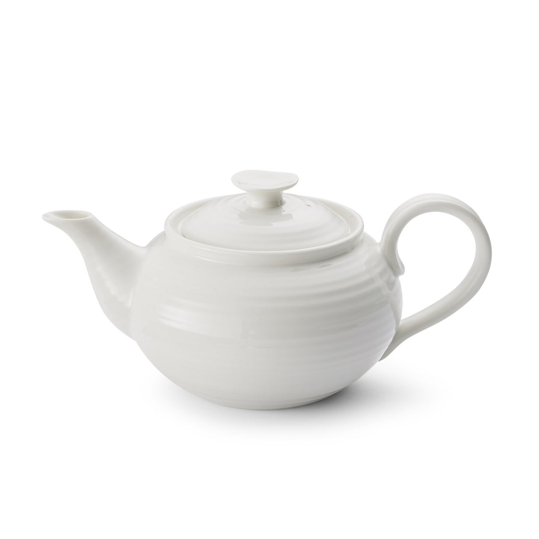 Portmeirion Sophie Conran White Teapot - Kitchen Smart