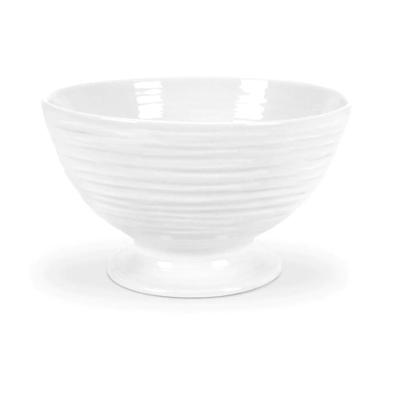 Portmeirion Sophie Conran White Small Footed Bowl   