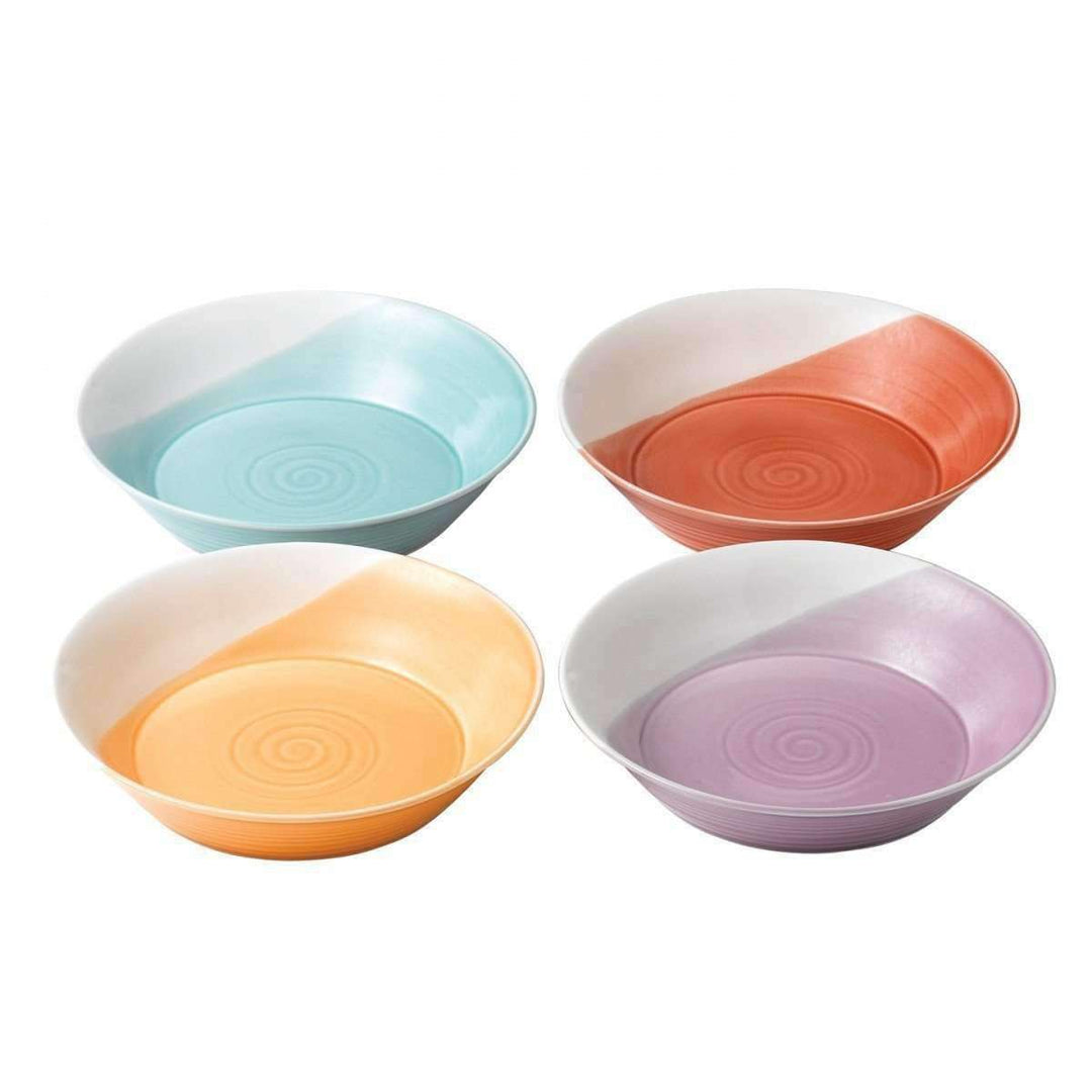 Royal Doulton 1815 Bright Colours Pasta Bowls - Set of 4 - Kitchen Smart