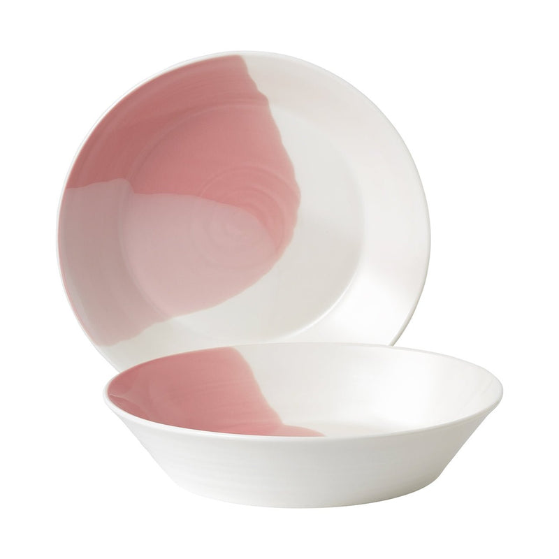 Royal Doulton Royal Doulton 1815 Signature Coral Pasta Bowls - Set of 2   