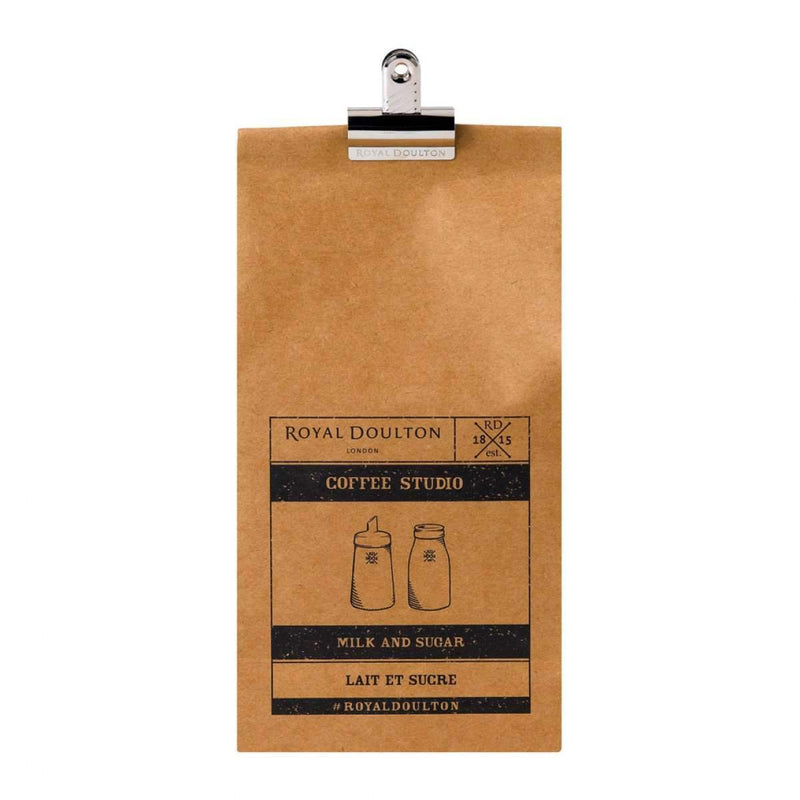 Royal Doulton Royal Doulton Coffee Studio Cream & Sugar   