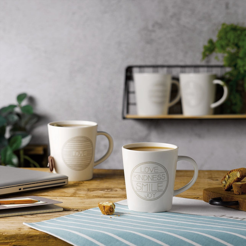 Royal Doulton Ellen DeGeneres Taupe Mug - Set of 4 - Kitchen Smart