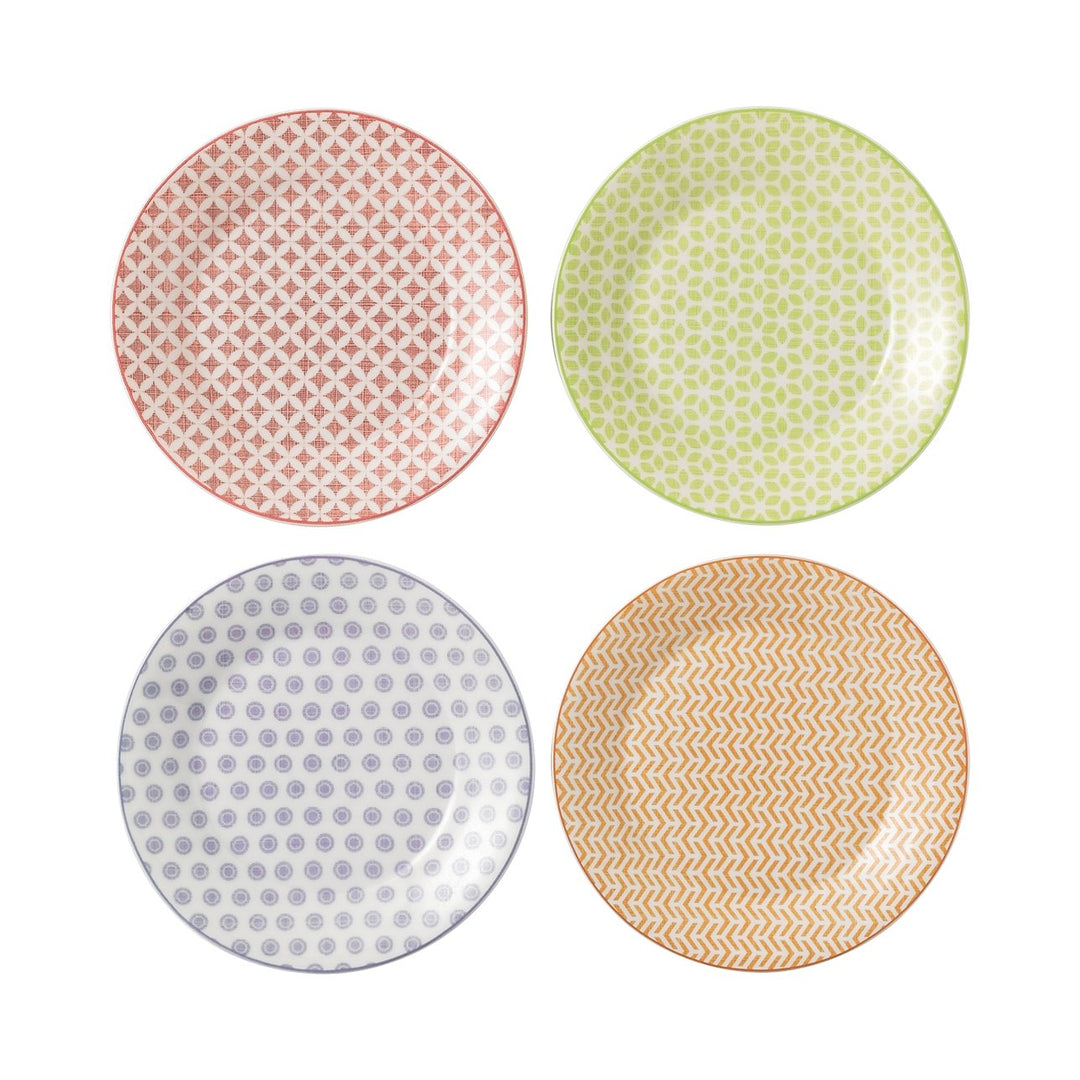 Pastels Accent 6.3" Side Plates - Set of 4 - Kitchen Smart
