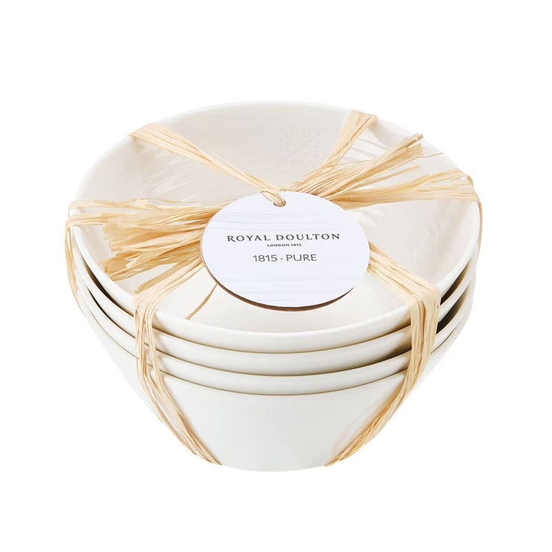 Royal Doulton Royal Doulton 1815 Pure Cereal Bowl - Set of 4   