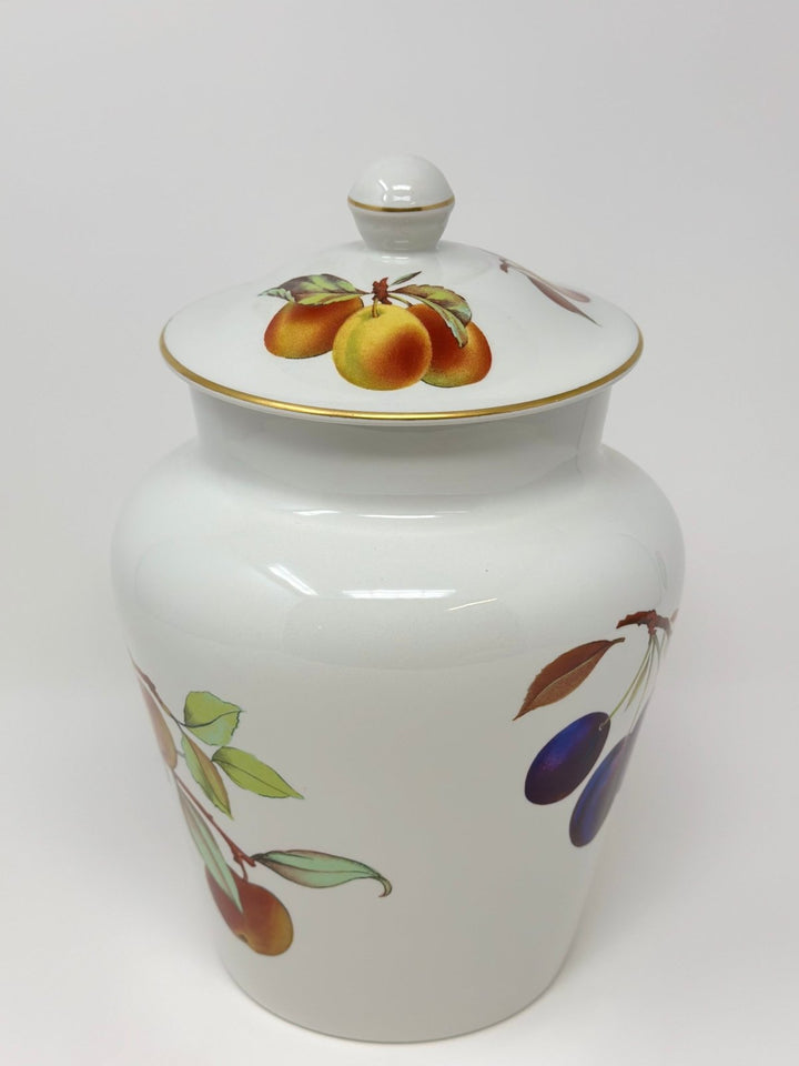 Royal Worcester Evesham Gold Cookie Jar Kitchen Smart