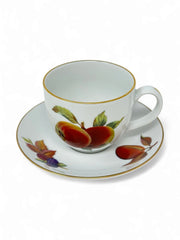 Royal Worcester Royal Worcester Evesham Gold Cup & Saucer   